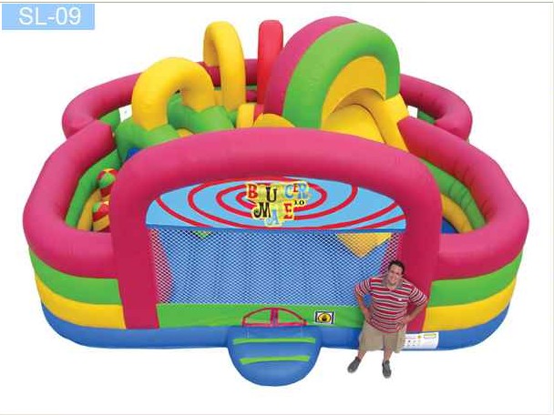 Inflatable climbing